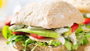 Рецепт Багета с курицей