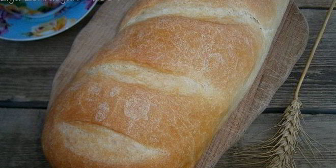 Рецепт батона на долгой опаре