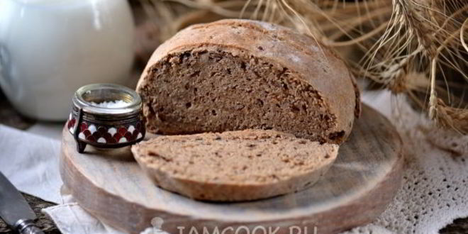 Рецепт бездрожжевого хлеба из ржаной муки