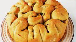 Рецепт Чесночного хлеба-гармошки