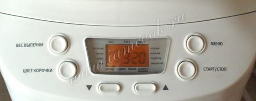 Шаг 3: дарницкого хлеба в хлебопечке