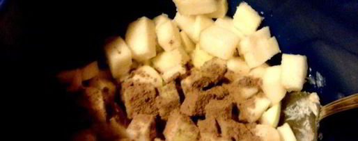 Шаг 4: деревенских галет с яблоками и абрикосовым джемом