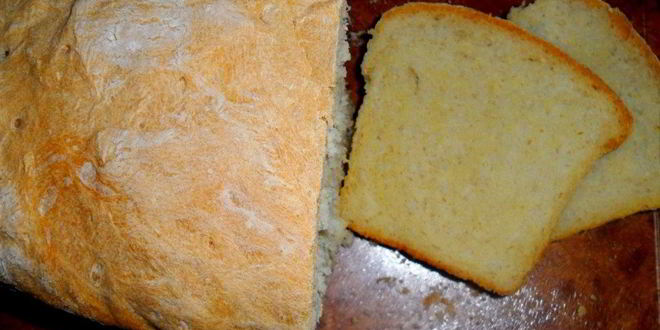 Рецепт дрожжевого пшеничного хлеба