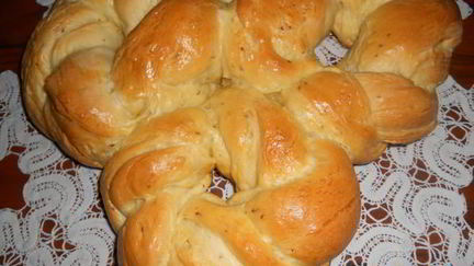 Рецепт Греческого Пасхального хлеба с анисом