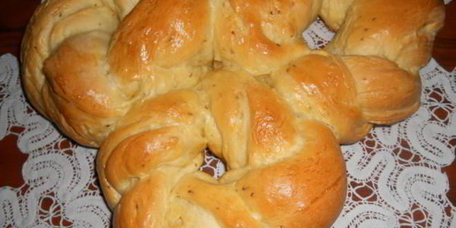 Рецепт греческого пасхального хлеба с анисом