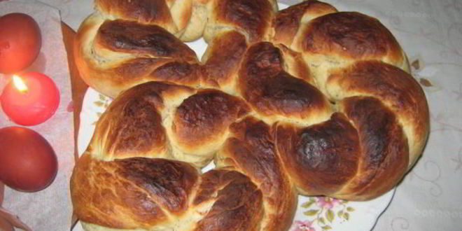 Рецепт греческого пасхального хлеба с анисом