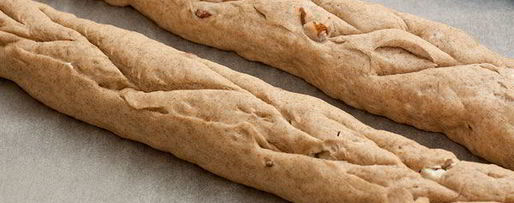 Шаг 6: гречневого хлеба с орехами и брынзой