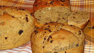 Рецепт Грибного хлеба с чесноком