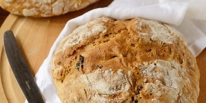 Рецепт ирландского содового хлеба с изюмом