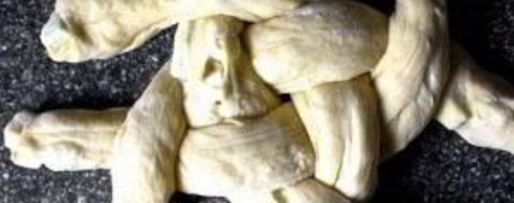 Шаг 4: халы с яблоками и медом