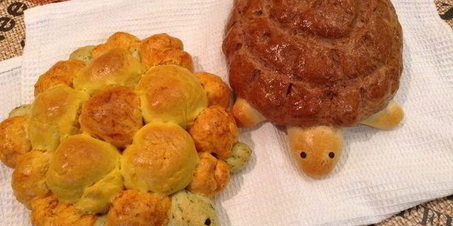 Рецепт хлеба черепашки