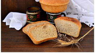 Рецепт Хлеба на биге с четырьмя крупами