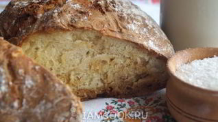 Рецепт Хлеба на кефире без дрожжей