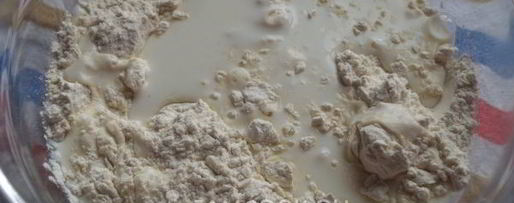 Шаг 4: хлеба на кефире без дрожжей