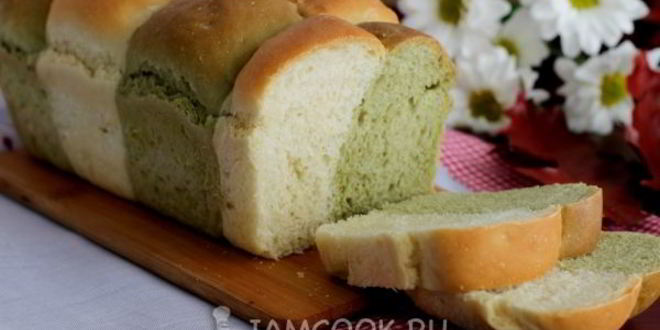 Рецепт хлеба с чаем матча