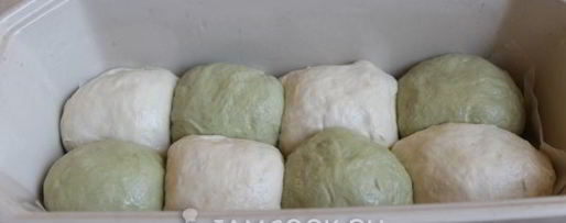 Шаг 5: хлеба с чаем матча