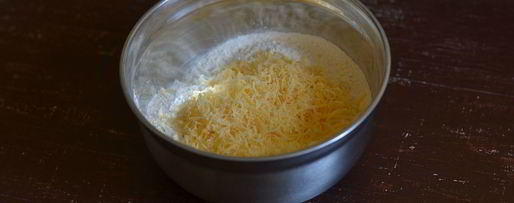 Шаг 2: хлеба с сыром