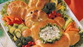 Рецепт Пасхального хлеба Заяц