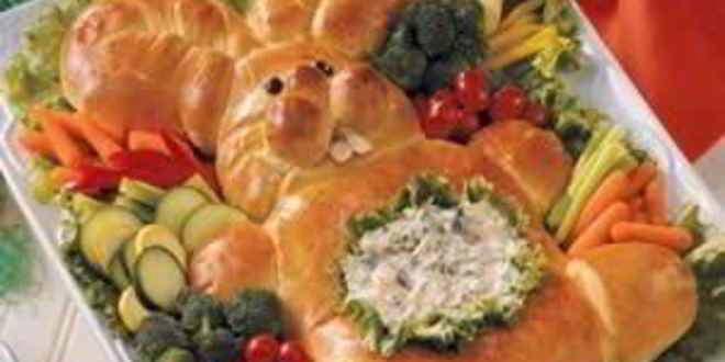 Рецепт пасхального хлеба заяц