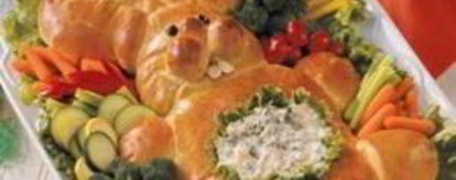 Шаг 2: пасхального хлеба заяц