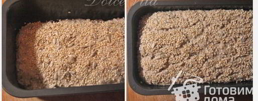 Шаг 2: ржаного хлеба с хлопьями и семечками на закваске