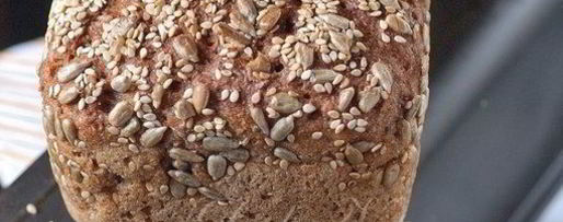 Шаг 3: ржаного хлеба с хлопьями и семечками на закваске