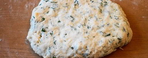 Шаг 4: сконов с зеленью и сыром