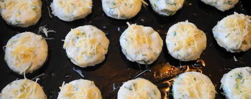 Шаг 6: сконов с зеленью и сыром