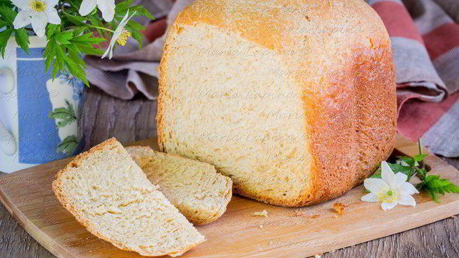 Рецепт Цельнозернового хлеба на кефире с желтками