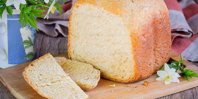 Рецепт цельнозернового хлеба на кефире с желтками