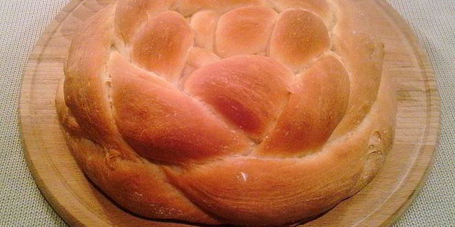 Рецепт творожного хлеба плетенка