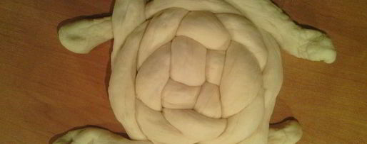 Шаг 17: творожного хлеба плетенка