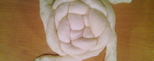 Шаг 18: творожного хлеба плетенка