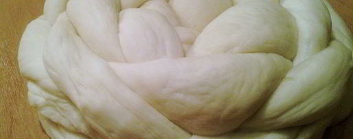 Шаг 19: творожного хлеба плетенка