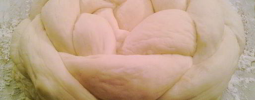 Шаг 20: творожного хлеба плетенка