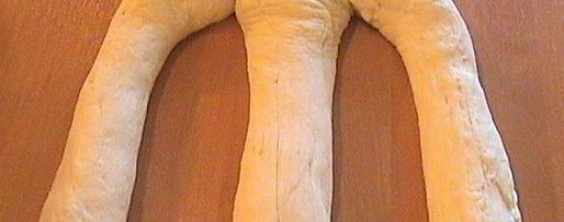 Шаг 4: творожного хлеба плетенка