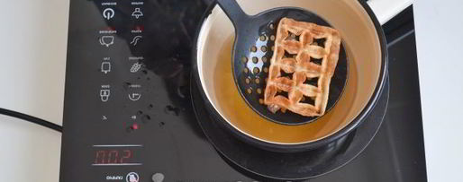 Шаг 10: хвороста из жидкого теста