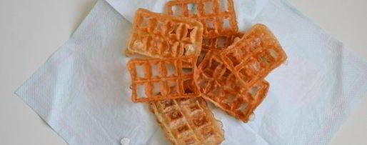 Шаг 11: хвороста из жидкого теста