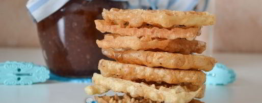 Шаг 12: хвороста из жидкого теста