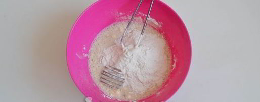 Шаг 4: хвороста из жидкого теста