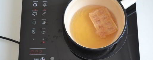 Шаг 9: хвороста из жидкого теста