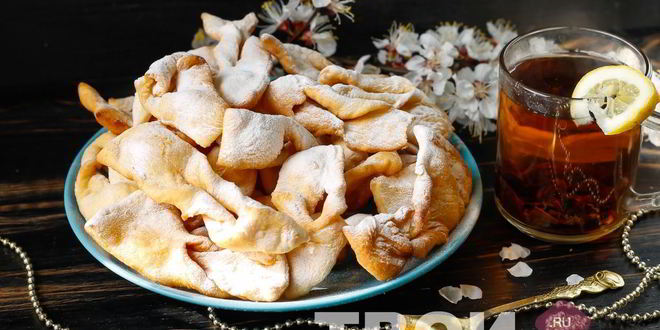 Рецепт хвороста хрустящего