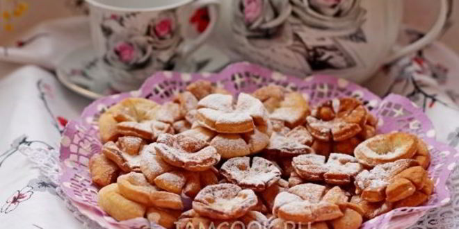 Рецепт хвороста на молоке