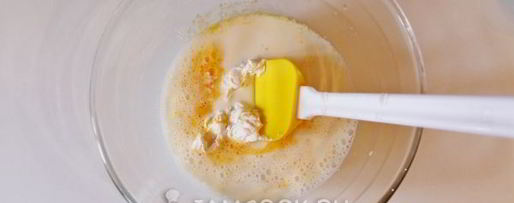 Шаг 3: хвороста на молоке