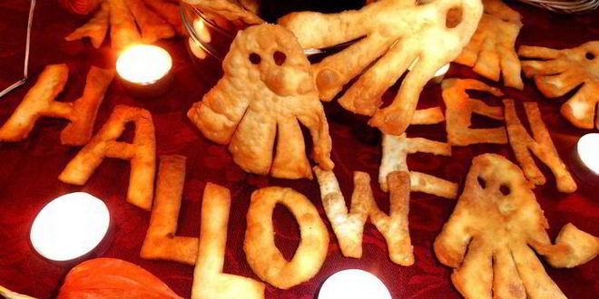 Рецепт хвороста веселого halloween