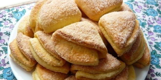 Рецепт конвертиков из творожного теста