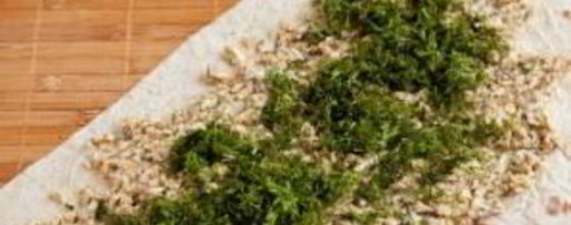 Шаг 2: блинчиков из лаваша с начинкой