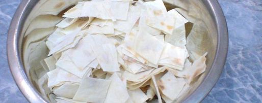 Шаг 1: домашних чипсов из лаваша в духовке