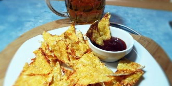 Рецепт домашних чипсов из лаваша