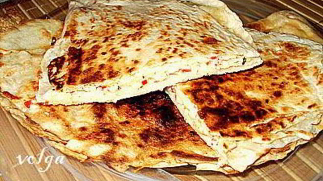 Рецепт Фаршированного блинчика из лаваша